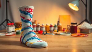 How to Tie Dye Socks