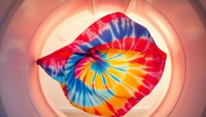 tie dye drying techniques using a dryer